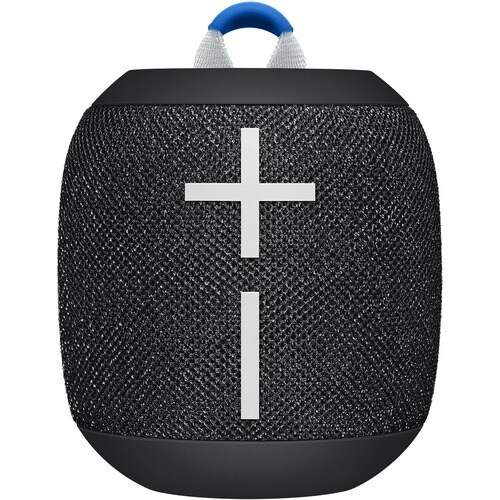 Ultimate Ears WONDER­BOOM 2 Portable Bluetooth Speaker System - Deep Space Black - 75 Hz to 20 kHz - 360° Circle Sound - B