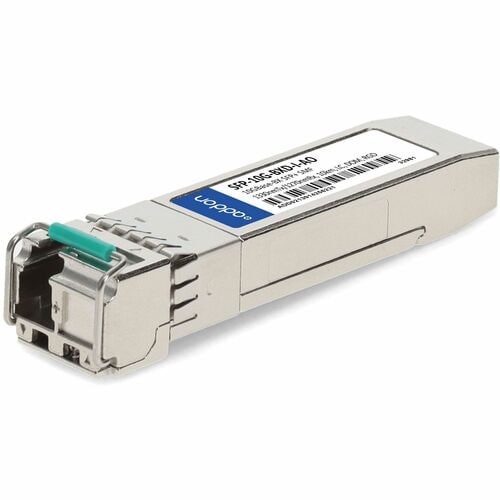 AddOn SFP+ - 1 x LC 10GBase-BX Network - For Data Networking, Optical Network