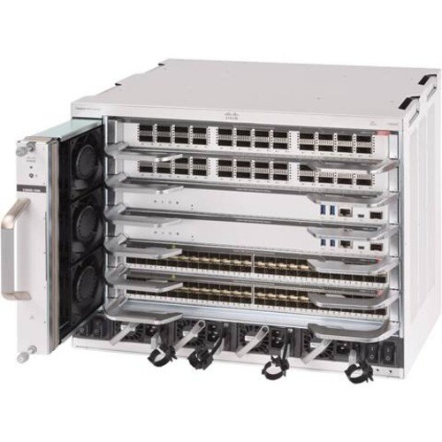 Cisco Catalyst 9600 Switch Chassis - Modular - 8U - Montável sobre rack