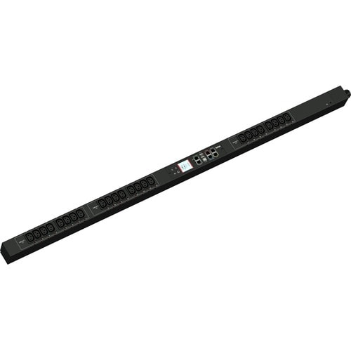 Raritan PDU - Monitored - IEC 60309 3P+N+E 6h 16A (4P5W) - 24 x IEC 60320 C13 - 16 A - 400 V AC Input - 230 V AC Output - 