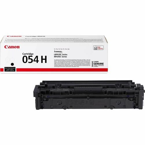Canon 054H Original Laser Toner Cartridge - Black Pack - 3100 Pages