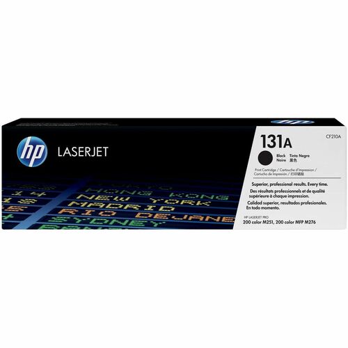 HP 131A (CF210A) 原版 激光 碳粉盒 - 单包 - 黑 - 1 每台