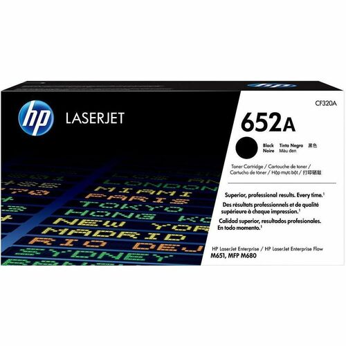 HP 652A 原版 激光 碳粉盒 - 单包 - 黑 - 1 每台