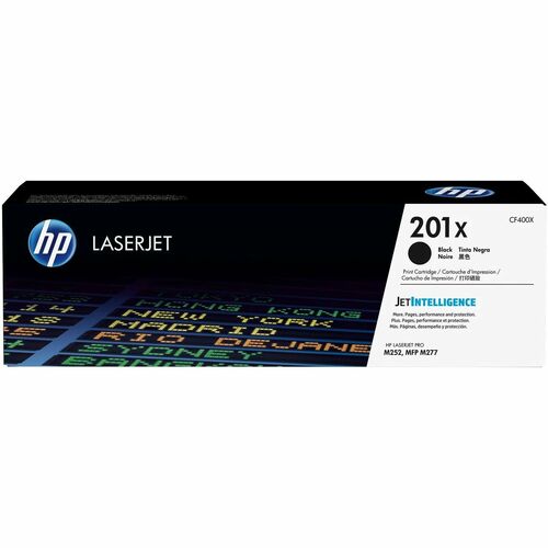 HP 201X 原版 高 产出 激光 碳粉盒 - 黑 - 1 每台