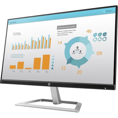 HP Business N240 Full HD LCD 显示器 - 16:9 - 60.5 cm (23.8") Viewable - 发光二极管（WLED） 背光 - 1920 x 1080 - 16.7百万 颜色 - 250 cd/m² 