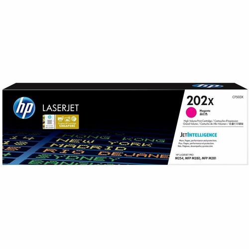 HP 202X 原版 高 产出 激光 碳粉盒 - 洋红 - 1 包