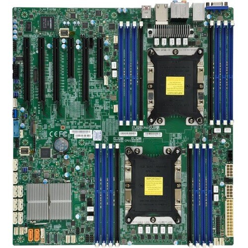 Supermicro X11DAi-N 工作站主板 - Intel C621 芯片组 - P LGA-3647插座 - 扩展 ATX - Xeon Processor Supported - 2 TB DDR4 SDRAM 最大内存 - RDI