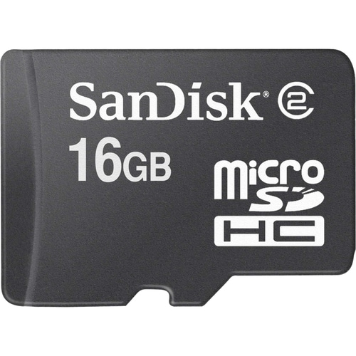 SanDisk SDSDQM-016G-B35 16 GB Class 4 microSDHC - Class 4 - 1 Card