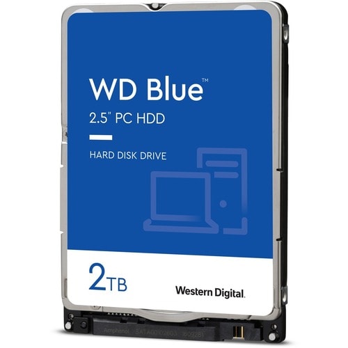 WD Blue WD20SPZX 2 TB Hard Drive - 2.5" Internal - SATA (SATA/600) - 5400rpm
