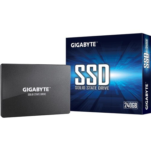 Gigabyte GP-GSTFS31240GNTD 240 GB Solid State Drive - 2.5" Internal - SATA (SATA/600) - 100 TB TBW - 500 MB/s Maximum Read
