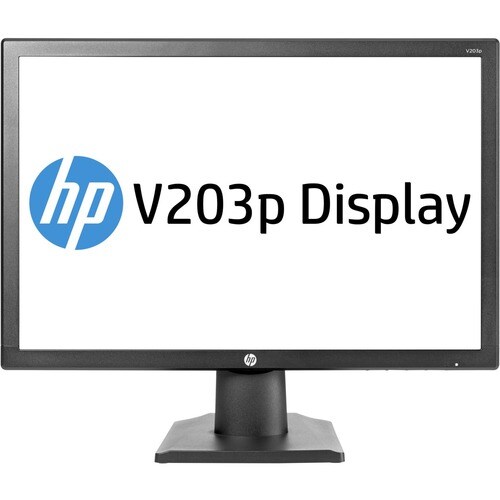 HP V203p HD LCD Monitor - 16:10 - 19.5" (49.5 cm) Viewable - LED Backlight - 1400 x 900 - 250 cd/m² - 8 ms - VGA
