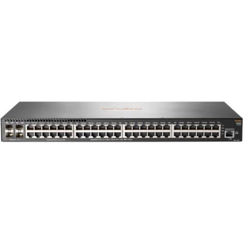 HPE 2930F 2930F 48G 4SFP 48 Ports Manageable Layer 3 Switch - 10 Gigabit Ethernet, Gigabit Ethernet - 10/100/1000Base-TX, 