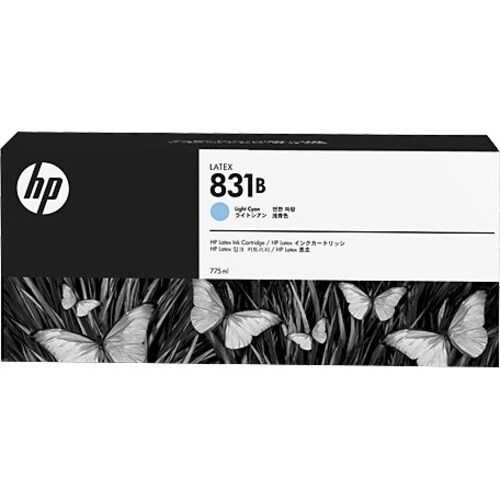 HP Latex 831B Inkjet Ink Cartridge - Light Cyan Pack - Inkjet