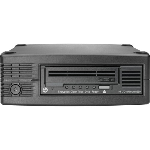 HPE StoreEver LTO-6 Tape Drive - 2.50 TB (Native)/6.25 TB (Compressed) - SAS - 13.34 cm (5.25") Width - 1H Height - Extern