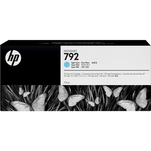 HP 792 Original Inkjet Ink Cartridge - Light Cyan Pack - Inkjet