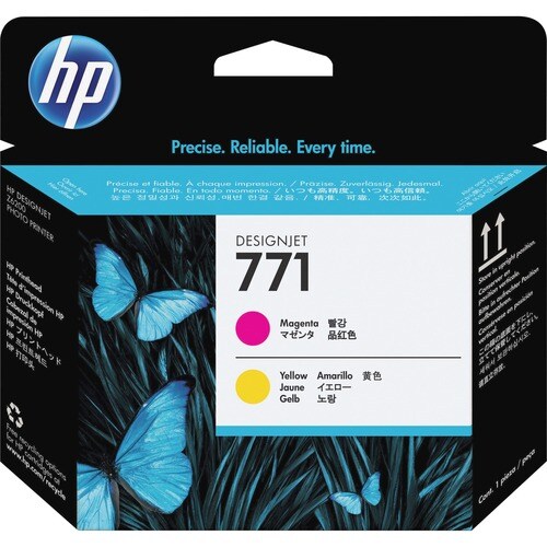 HP 771 Original Inkjet Printhead - Magenta - 1 Each - Inkjet - 1 Each