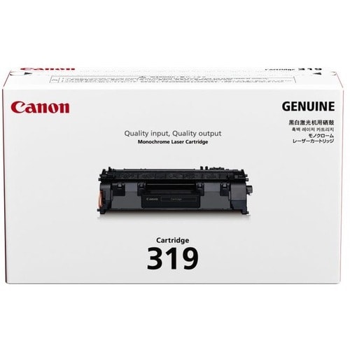 Canon 319 Original Laser Toner Cartridge - Black - 1 / Pack - 2100 Pages