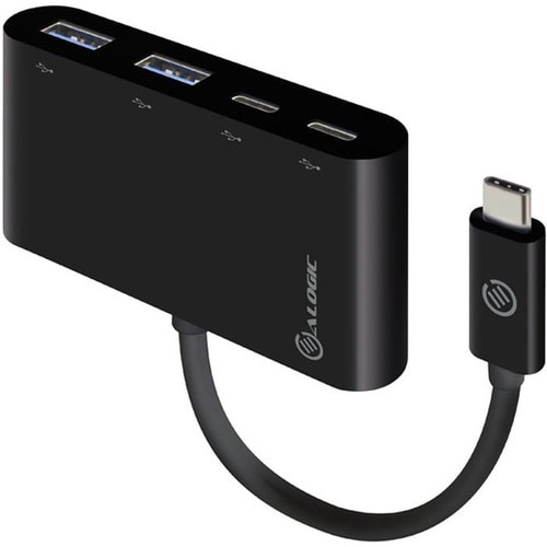 Alogic USB Hub - USB Type C - External - 4 Total USB Port(s) - 2 USB 3.0 Port(s)