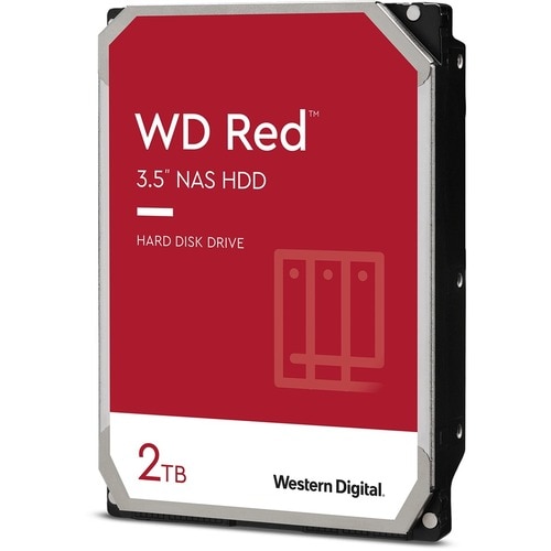 Disque dur WD Red WD20EFAX - 3.5" Interne - 2 To - SATA (SATA/600) - Système de rangement Appareil compatible - 5400trs/mn
