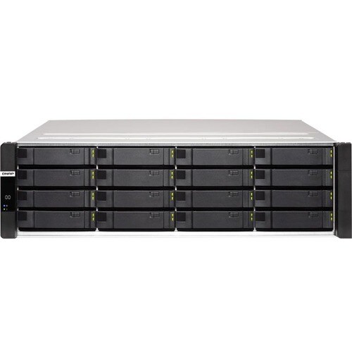 QNAP ES1686DC-2123IT-64G 16 x Total Bays SAN/NAS Storage System - 4 GB Flash Memory Capacity - Intel Xeon D-2123IT Quad-co