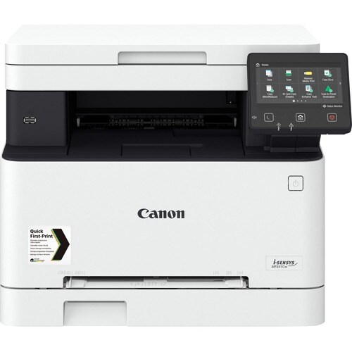 Canon i-SENSYS MF641CW Wireless Laser Multifunction Printer - Colour - Copier/Printer/Scanner - ppm Mono/18 ppm Color Prin