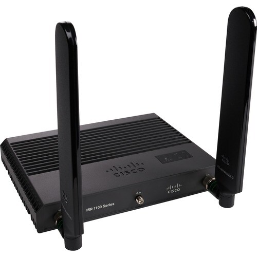 Cisco 1100 C1109-2PLTEGB Router - 3 Portas - Porta de gestão - Gigabit Ethernet - Secretária, Montável sobre rack