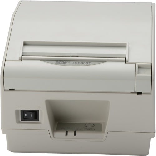 Star Micronics TSP847II HIA White Desktop Direct Thermal Printer - Monochrome - Receipt Print - Wireless LAN - 104 mm (4.0