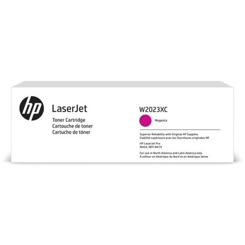 HP 414X Original Laser Toner Cartridge - Magenta - 1 Pack - 6000 Pages