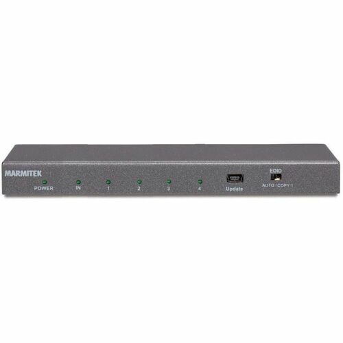 Marmitek Split 614 UHD HDMI Splitter for Projector - 4096 x 2160 - 1 x HDMI In - 4 x HDMI Out