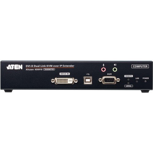 ATEN KE6910T KVM Console/Extender - Wired - 1 Computer(s) - 1 Local User(s) - 2K - 2560 x 2048 Maximum Video Resolution - 