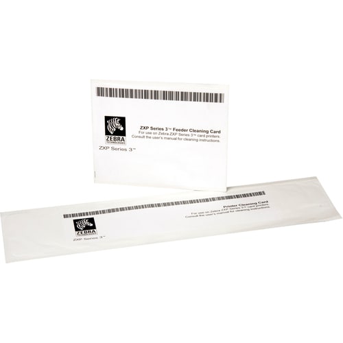 Zebra Cleaning Cards - For Printer Head, Printer Transport Roller, Printer Magnetic Encoder