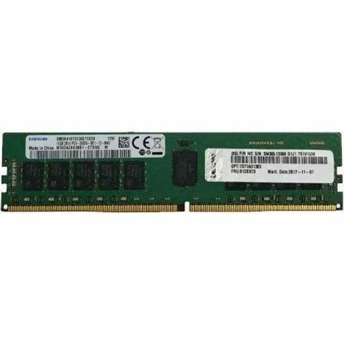 Lenovo 16GB TruDDR4 Memory Module - For Server - 16 GB - DDR4-2933/PC4-23466 TruDDR4 - 2933 MHz - 1.20 V - Registered - 28