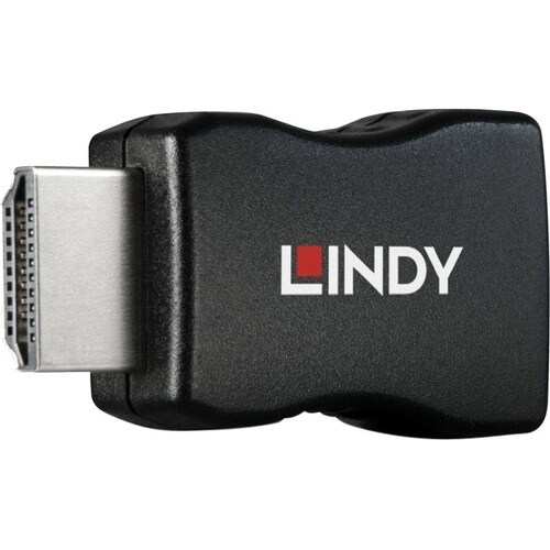 LINDY A/V Adapter - 1 x HDMI (Type A) HDMI 2.0 Digital Audio/Video Male - 1 x HDMI (Type A) HDMI 2.0 Digital Audio/Video F