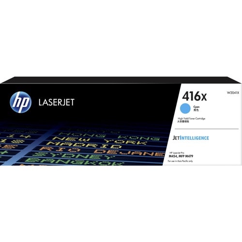 416X CYAN LASERJET TONER CARTRIDGE
