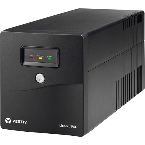 Vertiv Liebert PSL UPS - 1000VA/600W 120V | Torre UPS AVR de Línea Interactiva - 8 Tomas NEMA | Respaldo de Batería y Prot