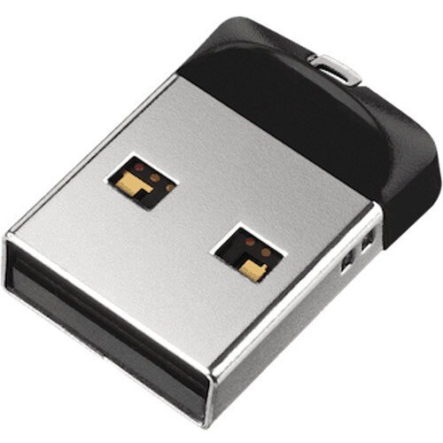 SanDisk 64GB Cruzer Fit USB 2.0 Type A Flash Drive - 64 GB - USB 2.0 Type A