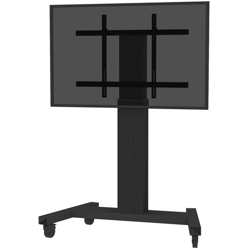 Neomounts Neomounts Pro PLASMA-M2250BLACK Height Adjustable Display Stand - Up to 254 cm (100") Screen Support - 130 kg Lo
