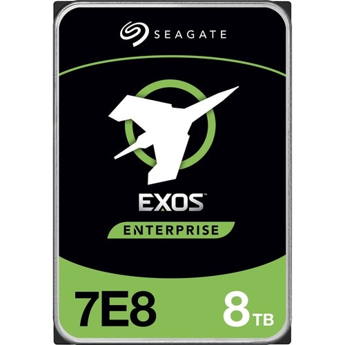 Seagate Exos 7E8 ST8000NM000A 8 TB Hard Drive - Internal - SATA (SATA/600) - 7200rpm - 512e Format - 5 Year Warranty