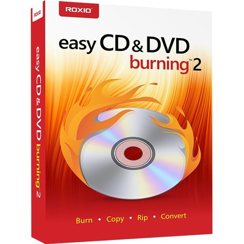 Roxio Easy CD & DVD Burning v.2.0 - Box Pack - 1 User - CD/DVD Authoring - CD-ROM - Multilingual - PC - Windows Supported