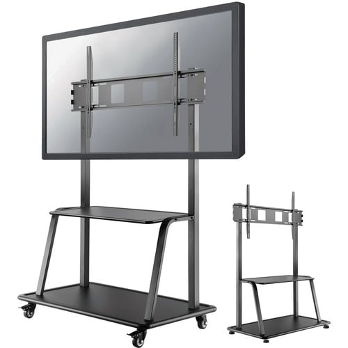 Neomounts Neomounts Pro NS-M4000BLACK Height Adjustable Display Stand - 162 cm Height - Floor