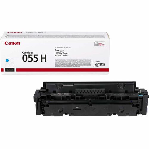Canon 055H Original Laser Cartucho de toner - Ciano Pack - Laser
