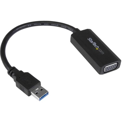 StarTech.com Adaptador USB 3.0 a VGA - con Instalación de Controladores Incorporada - 1920x1200 - USB 3.0 - 1 x VGA - 1920