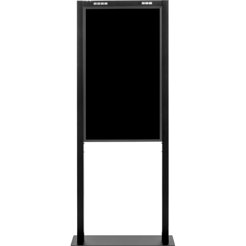 HAGOR Bodenhalterung für LED-Monitor - Schwarz - 1 Unterstützte(r) Display(s)Bildschirmgröße: 139,7 cm (55 Zoll) - max. 45