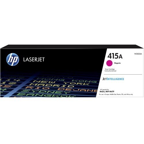 HP 415A Original Laser Cartucho de toner - Magenta Pack - Laser