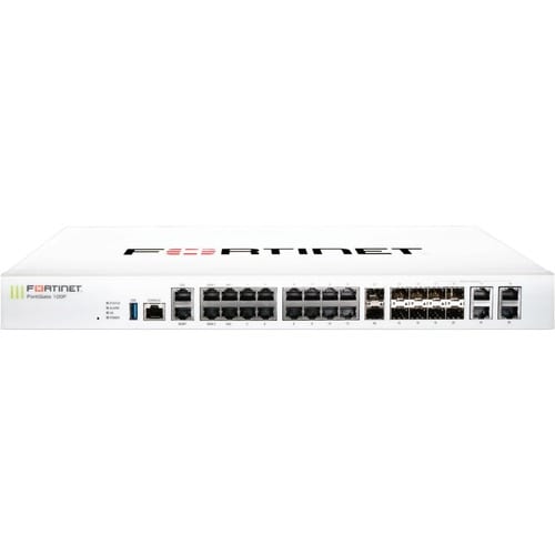 Fortinet FortiGate 101F Network Security/Firewall Appliance - 22 Port - 10GBase-X, 1000Base-T, 1000Base-X - 10 Gigabit Eth
