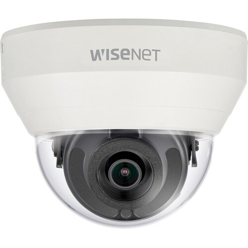 Wisenet HCD-6010 2 Megapixel HD Surveillance Camera - Monochrome - Dome - Ivory - 1920 x 1080 - 2.80 mm Fixed Lens - CMOS 