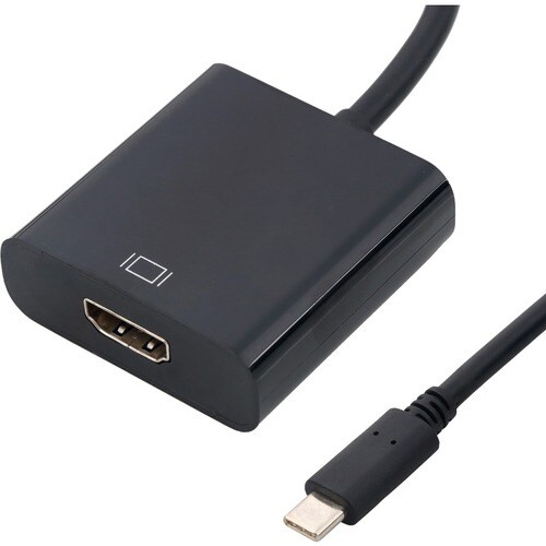 4XEM USB-C to HDMI Adapter - 1 x Type C USB Male - 1 x HDMI Digital Audio Female - 4096 x 2160 Supported - Gold Connector 