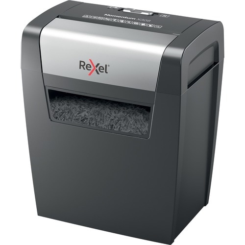 Rexel Momentum X308 Paper Shredder - Cross Cut - 8 Per Pass - for shredding Paper