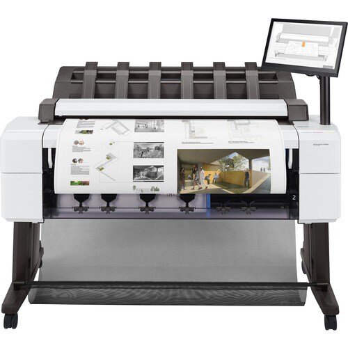 Impresora de gran formato de inyección de tinta HP Designjet T2600dr PostScript - Includes Impresora, Escáner, Copiadora -
