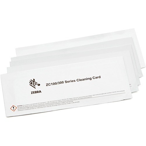 Zebra Cleaning Card for Printer Head - White - 2